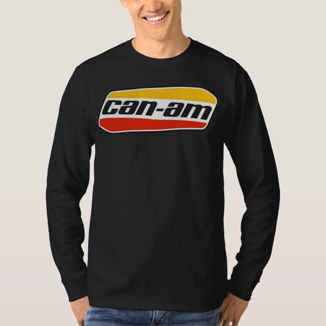 Camiseta US Spyder Ryders - Logotipo Retro Can-Am 2 (Frente)
