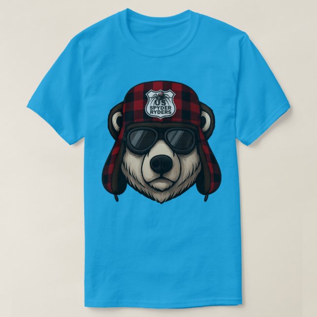 Camiseta US Spyder Ryders - Polar Bear3 (Frente do Design)