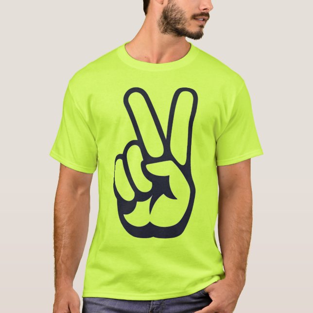 Camiseta US Spyder Ryders - Sinal de Paz em Mão Trans (Frente)