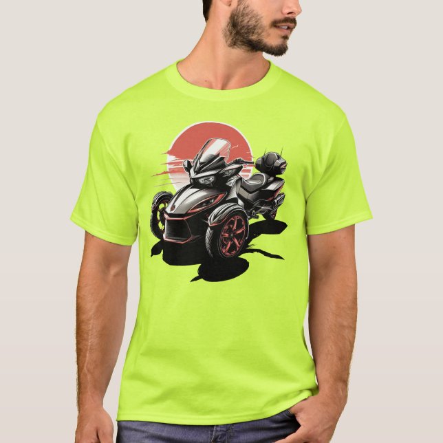 Camiseta US Spyder Ryders - Sol & Sombras (Frente)