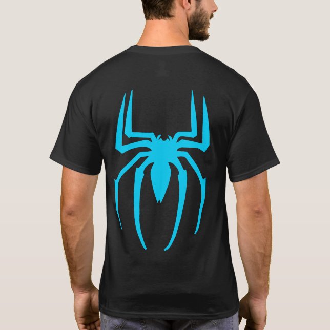 Camiseta US Spyder Ryders - Spider Back Blue (Verso)