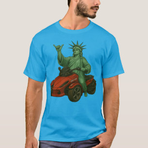 Camiseta US Spyder Ryders - Spyder Statue Liberty