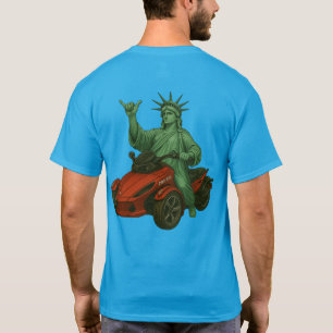 Camiseta US Spyder Ryders - Spyder Statue Liberty 2S