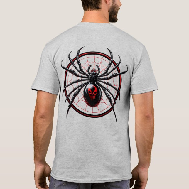 Camiseta US Spyder Ryders - Torre Preta da Viúva Redonda da (Verso)