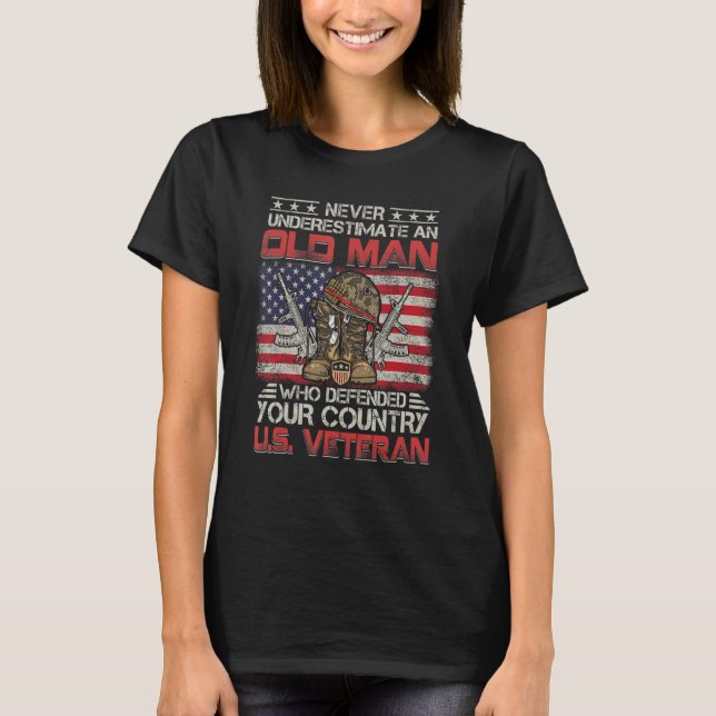 Camiseta US Veteran veterans day Us Patriot_2 (Frente)
