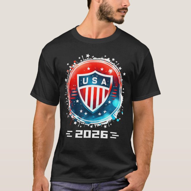 Camiseta USA 2026 Go United States Sport USAeam 2026 USA fu (Frente)