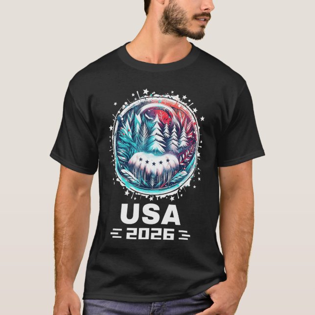 Camiseta USA 2026 Go United States Winter Sport USAeam 2026 (Frente)