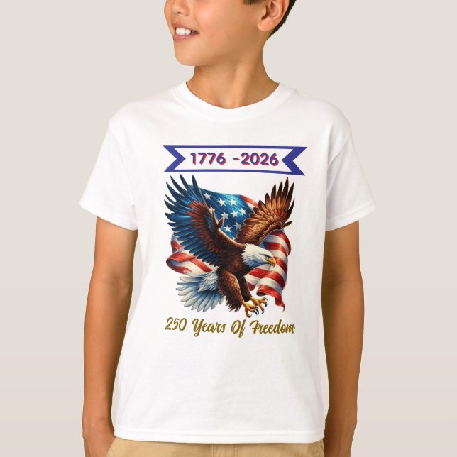 Camiseta USA 250 Years  (Frente)