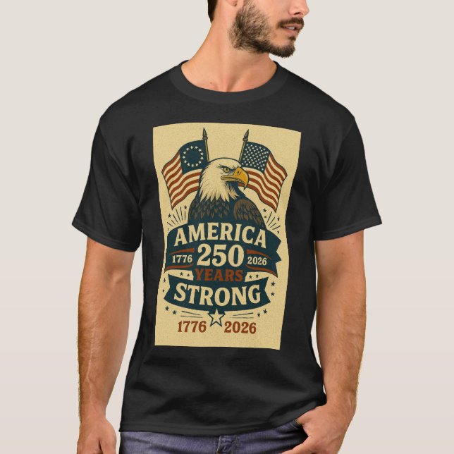 Camiseta USA 250th Anniversary (Frente)