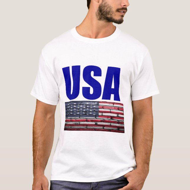 CAMISETA USA , AMERICA (Frente)