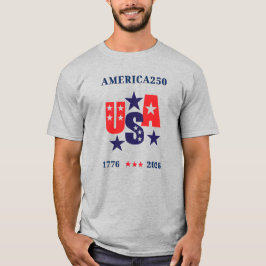 Camiseta USA America250 Independence Day