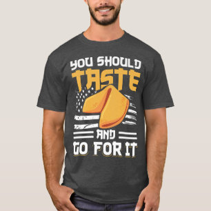Camiseta USA American Flag Baking Foodie Fortune Cookie Lov