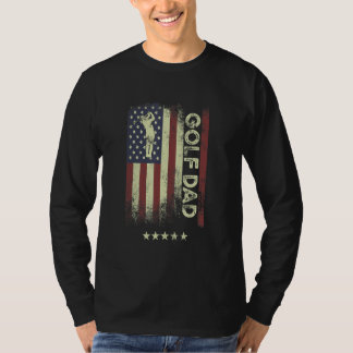 Camiseta USA American Flag  Golf Dad 1