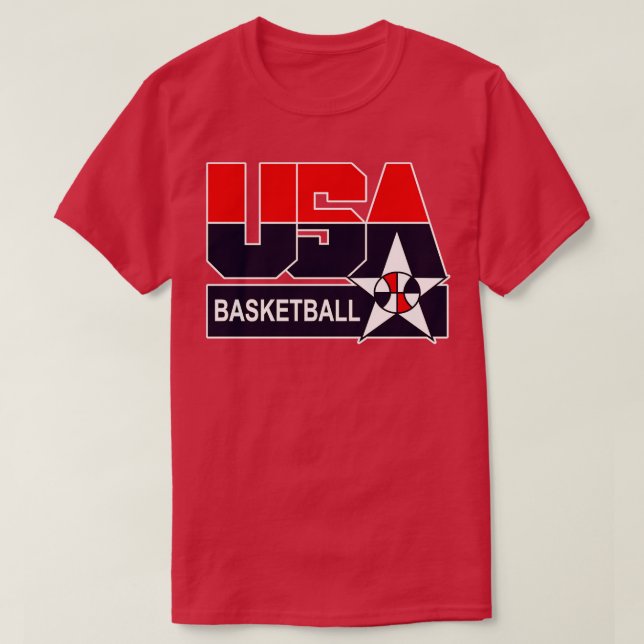 Camiseta USA Basball Dream Team 92 Retro 1 (Frente do Design)