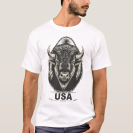 Camiseta USA Bison