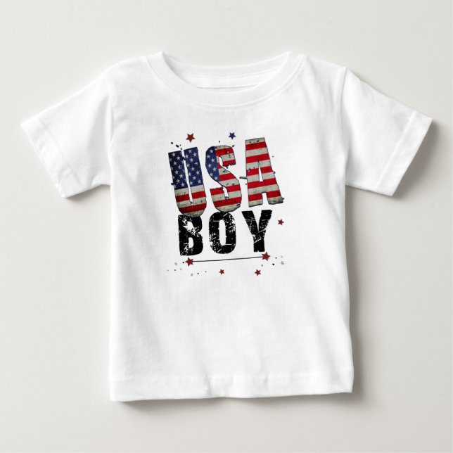 Camiseta USA Boy (Frente)