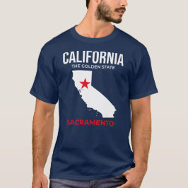 Camiseta USA, California, Sacramento – The Golden State