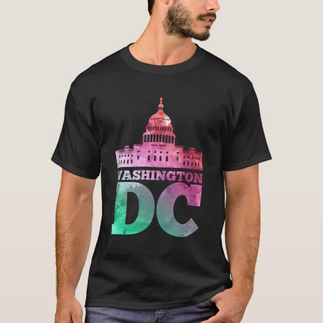 Camiseta Usa Capital Washington DC Capitol Hill (Frente)