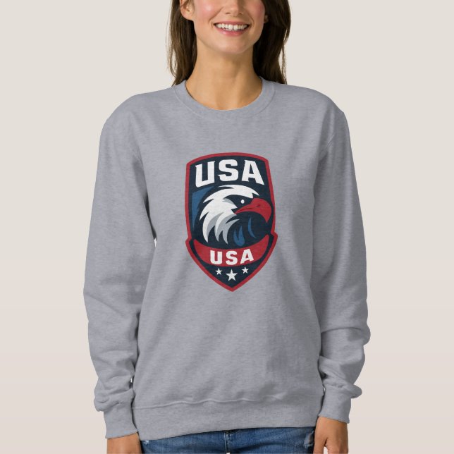 Camiseta USA Eagle Sports Crest (Frente)