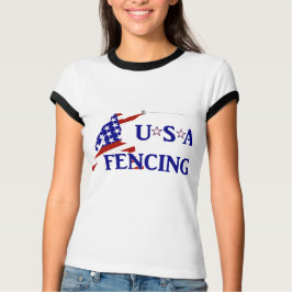 Camiseta USA Fencing