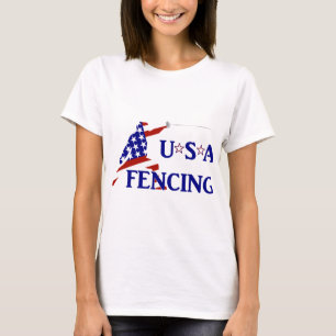 Camiseta USA Fencing