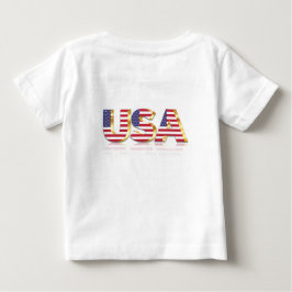 Camiseta USA Flag Baby T Shirt