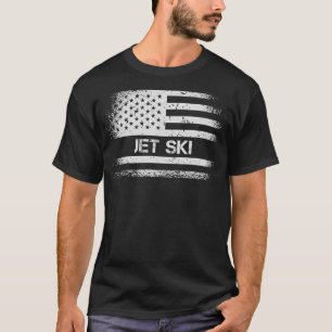 Camiseta USA Flag Jet Ski American Patriot US Flag Jet Ski