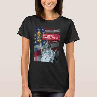 Camiseta USA Futebol Americano Flag Soccer Ball
