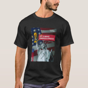 Camiseta USA Futebol Americano Flag Soccer Ball