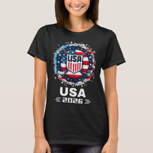 Camiseta Usa Hóquei no Gelo 2026 Hóquei 2026 EUA 2026 