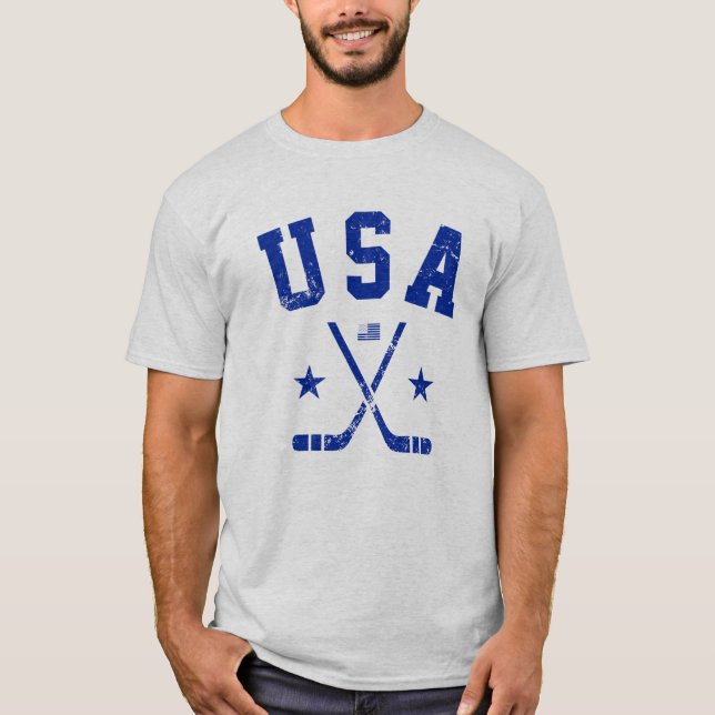 Camiseta USA Ice Hockey (Frente)