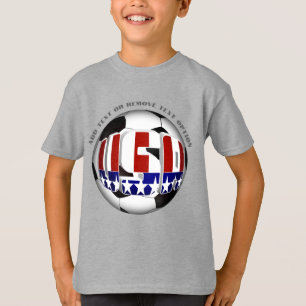 Camiseta USA Soccer Ball Sports