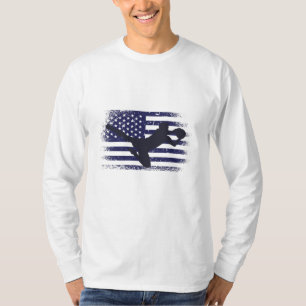Camiseta USA Soccer Fan Jersey Mostra Bandeira Americana