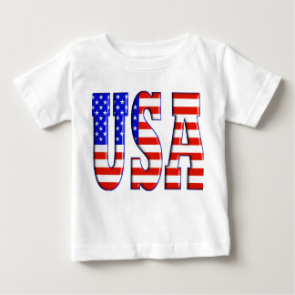 CAMISETA USA W/ AMERICAN FLAG