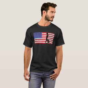 Camiseta USA Wheeldish Basball Tee