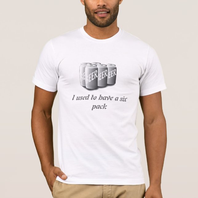 Camiseta usado para ter o T de seis blocos (Frente)