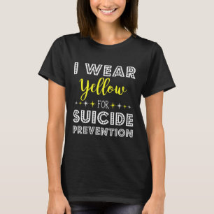 Camiseta Usar Amarelo Para A Sensibilização Para A Prevençã