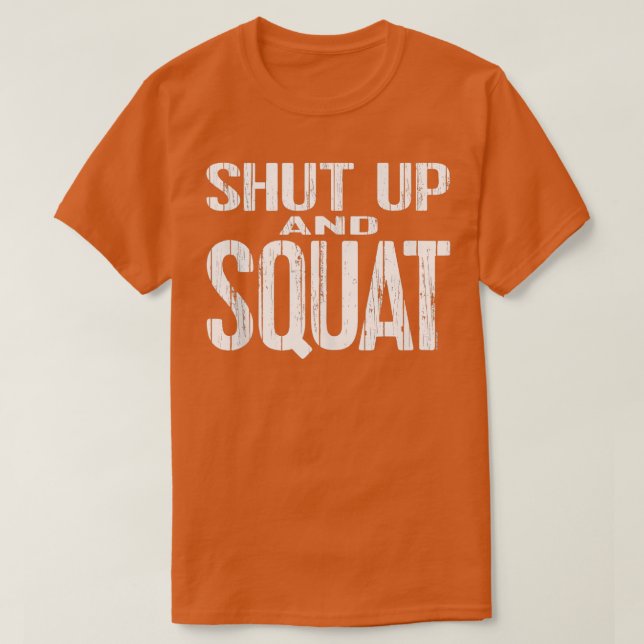 Camiseta USAR E SQUA Arrefecimento potente Arma de tração a (Frente do Design)
