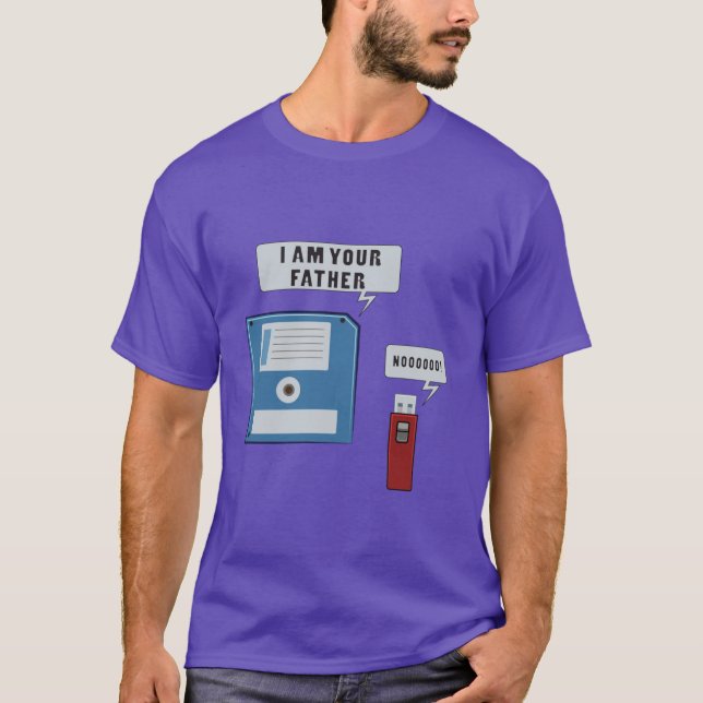 Camiseta USB Eu Sou Seu Pai Engraçado (Frente)
