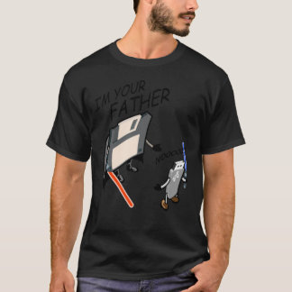Camiseta Usb Eu sou seu pai engraçado
