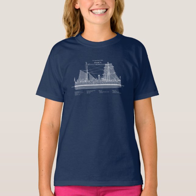 Camiseta USCG Cutter Itasca - ABD (Frente)