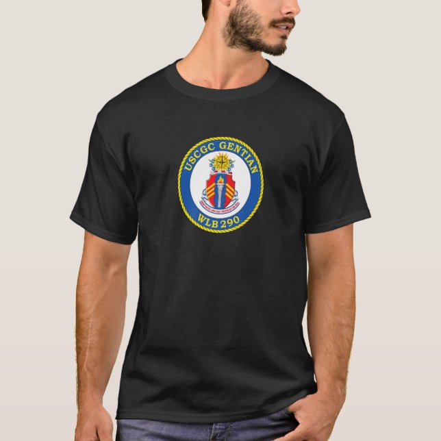 Camiseta USCGC Gentian WLB 290 (Frente)