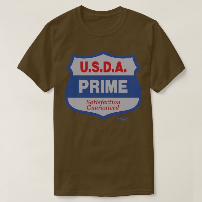 Camiseta USDA Prime (Frente do Design)