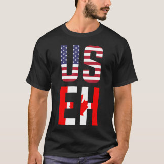 Camiseta Use a América do Canadá Flag American Canadian.png