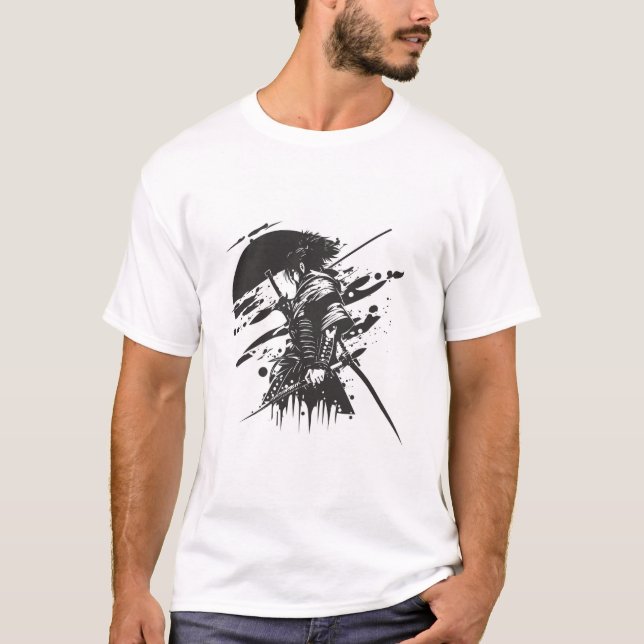 Camiseta Use a força. Viva o guerreiro. (Frente)