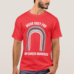 Camiseta Use Cinza Para Presente de Conscientização do Cânc