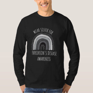 Camiseta Use Prata Para o Mês de Conscientização da Doença