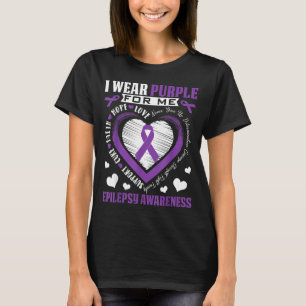 Camiseta Use Roxo Pelo Mês de Conscientização da Epilepsia 