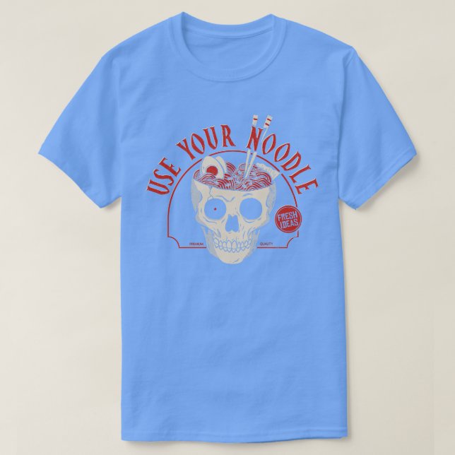 Camiseta Use seu macarrão (Frente do Design)
