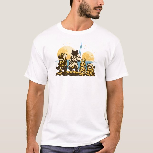 Camiseta Use the Force (Frente)